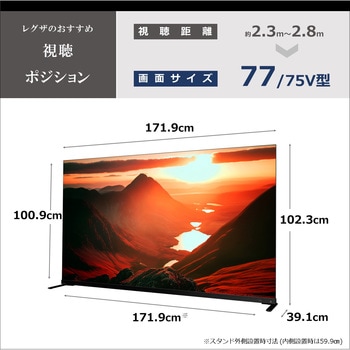 タイムシフトマシン搭載4K有機ELレグザ REGZA
