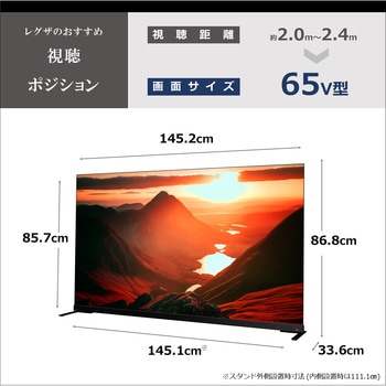 タイムシフトマシン搭載4K有機ELレグザ REGZA