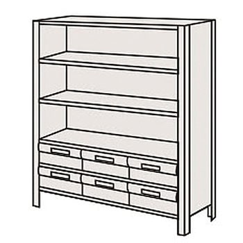 物品棚LEK型樹脂ボックス サカエ