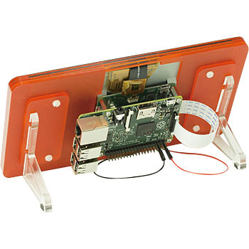 RASP-LCDFRAME-OR Frame for the Raspberry Pi 7" Touch Screen Display Pimoroni HLbg 26881216