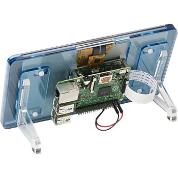 RASP-LCDFRAME-BL Frame for the Raspberry Pi 7" Touch Screen Display Pimoroni �H��L�b�g 26881234
