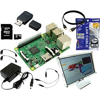 RASPi3-ULT Raspberry Pi 3 スターターセット/アルティメット 1個 共立