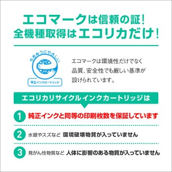 リサイクルインク Epson対応 Kui 6cl クマノミ エコリカ インクリサイクル エプソン対応 通販モノタロウ Eci Ekui 6ps