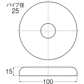 幅広ワン座金 SANEI
