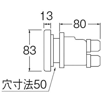 一口循環接続金具 SANEI