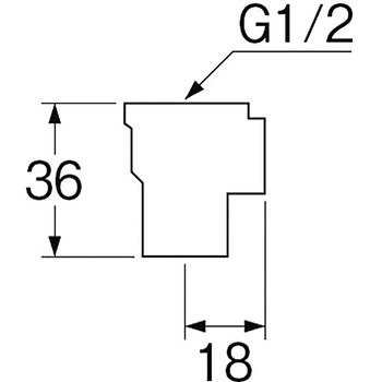 銅管座付水栓ソケット SANEI