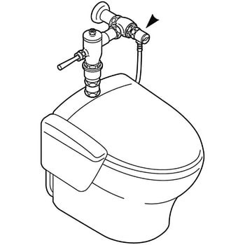 洗浄便座取付アダプター Sanei 三栄水栓製作所 トイレ便座部品 通販モノタロウ B50 2