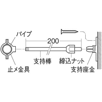 調整支持棒セット SANEI