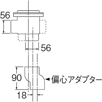 H903-450 浴室排水ユニット 1個 SANEI 【通販モノタロウ】