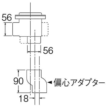 H903B-600 浴室排水ユニット 1個 SANEI 【通販モノタロウ】