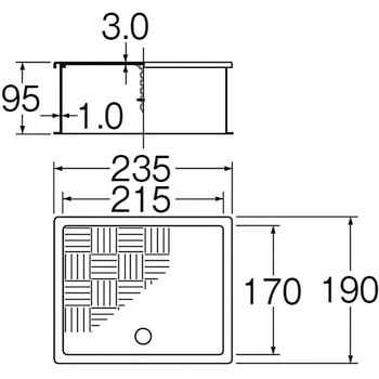 散水栓ボックス SANEI