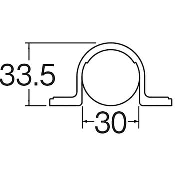 R65N-25 樹脂サドル SANEI 1個 R65N-25 - 【通販モノタロウ】