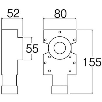 壁用水栓ボックス SANEI