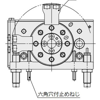 ロータリテーブル/ラックピニオンタイプ MSQ Series 外部アブソーバ付