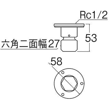 床立上アダプター SANEI