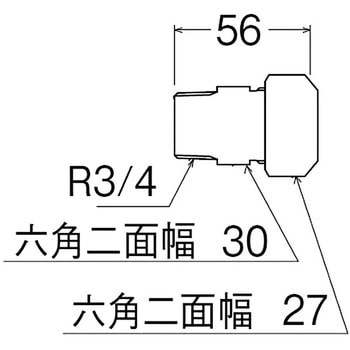 オスアダプター SANEI
