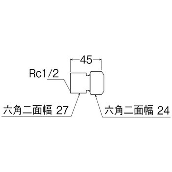 メスアダプター SANEI