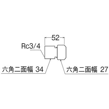 メスアダプター SANEI