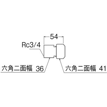 メスアダプター SANEI