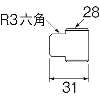 砲金プラグ SANEI