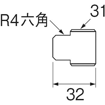 砲金プラグ SANEI