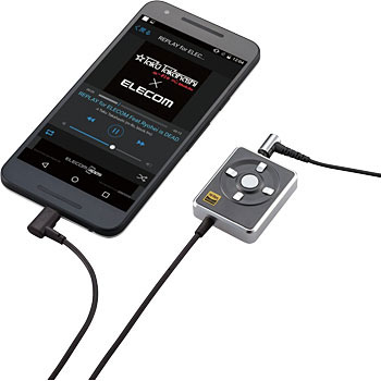EHP-CHR192SV ハイレゾ DAC for Android(イヤホンつき) 1個 エレコム 