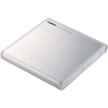 DVDドライブ 書込ソフト付き ポータブル USB2.0 ロジテック ロジテック