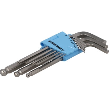 ステンレスボール付ロング六角棒レンチセット SIGNET(シグネット)