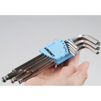 ステンレスボール付ロング六角棒レンチセット SIGNET(シグネット)