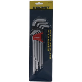 ツイストロングボールヘックスレンチセット SIGNET(シグネット)