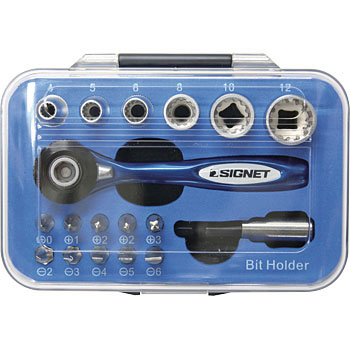22036 ソケット&ビットセット 1セット SIGNET(シグネット) 【通販