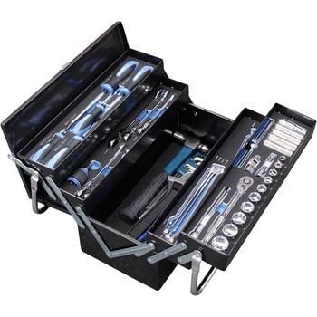 メカニックツールセット両開き トレイ付 9．5SQ SIGNET(シグネット)