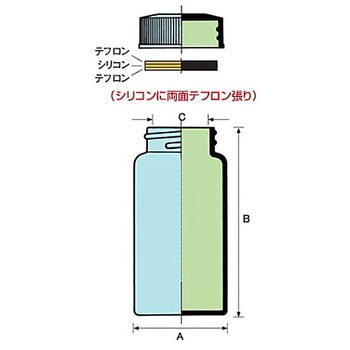 TSスクリュー管瓶 マルエム(理化学・容器)