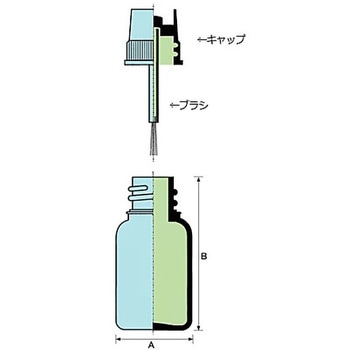 ブリストル瓶 マルエム(理化学・容器)