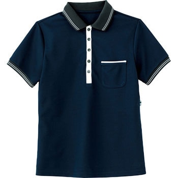 HEARTGREEN HM-2179 Healthy line 半袖ポロシャツ(男女共用) カーシーカシマ