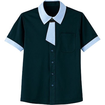 HEARTGREEN HM-2629 Knitti shirt tunic 半袖ニットシャツ 最大80%OFFクーポン 日本の職人技 男女共用