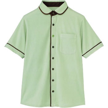 HEARTGREEN HM-2659 Knit shirt waffle 半袖ニットシャツ(男女共用) カーシーカシマ