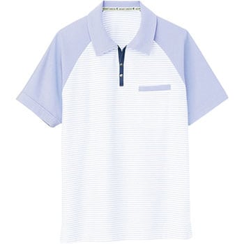 HEARTGREEN HM-2299 Marine border Polo 半袖プルオーバー(男女共用) - カーシーカシマ