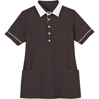 HEARTGREEN HM-2449 Air through Polo long 半袖プルオーバー(男女共用) カーシーカシマ
