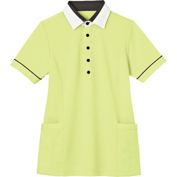 HEARTGREEN HM-2449 Air through Polo long 半袖プルオーバー(男女共用) カーシーカシマ