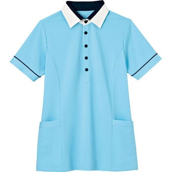 HEARTGREEN HM-2449 Air through Polo long 半袖プルオーバー(男女共用) カーシーカシマ