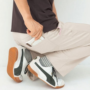HEARTGREEN HM-2515 ニットストレートパンツ(男女共用) カーシーカシマ