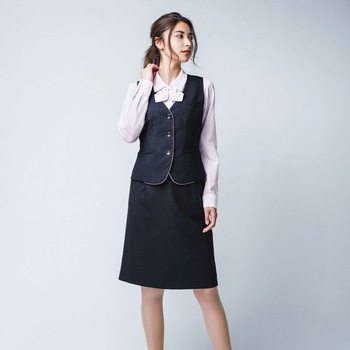 enjoy EAS-422 Air swing suits Biz Aラインスカート カーシーカシマ