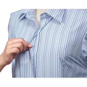 enjoy EWB-598 Smart Stripe 長袖シャツブラウス カーシーカシマ