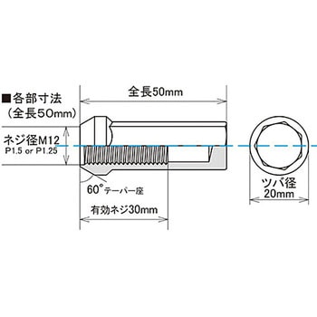 KYOKUGEN Closed End Type Nut(単品) KYO-EI