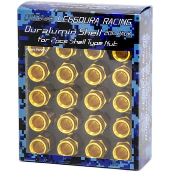 LEGGDURA RACING Shell Type Nut Duralumin Shell RL53 KYO-EI