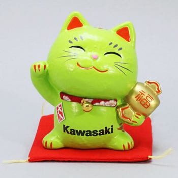 J7006-0031 カワサキ 幸せ招き猫 1個 Kawasaki 【通販モノタロウ】