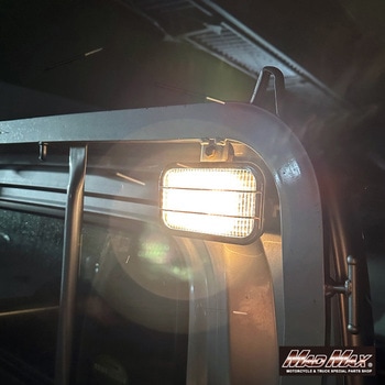 ダイハツ ハイゼット S200P S500P 作業灯 ガーニッシュ メッキ MAD MAX(マッドマックス)