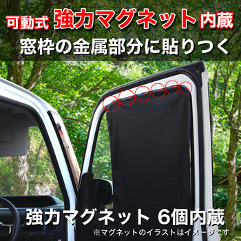 遮光マグネットカーテン Meltec(大自工業)