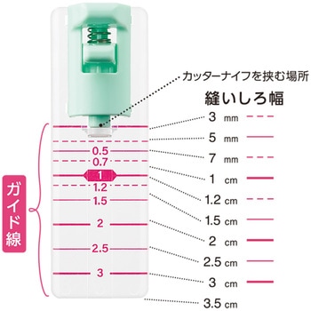 ぬいしろカッターガイド Clover(クロバー)